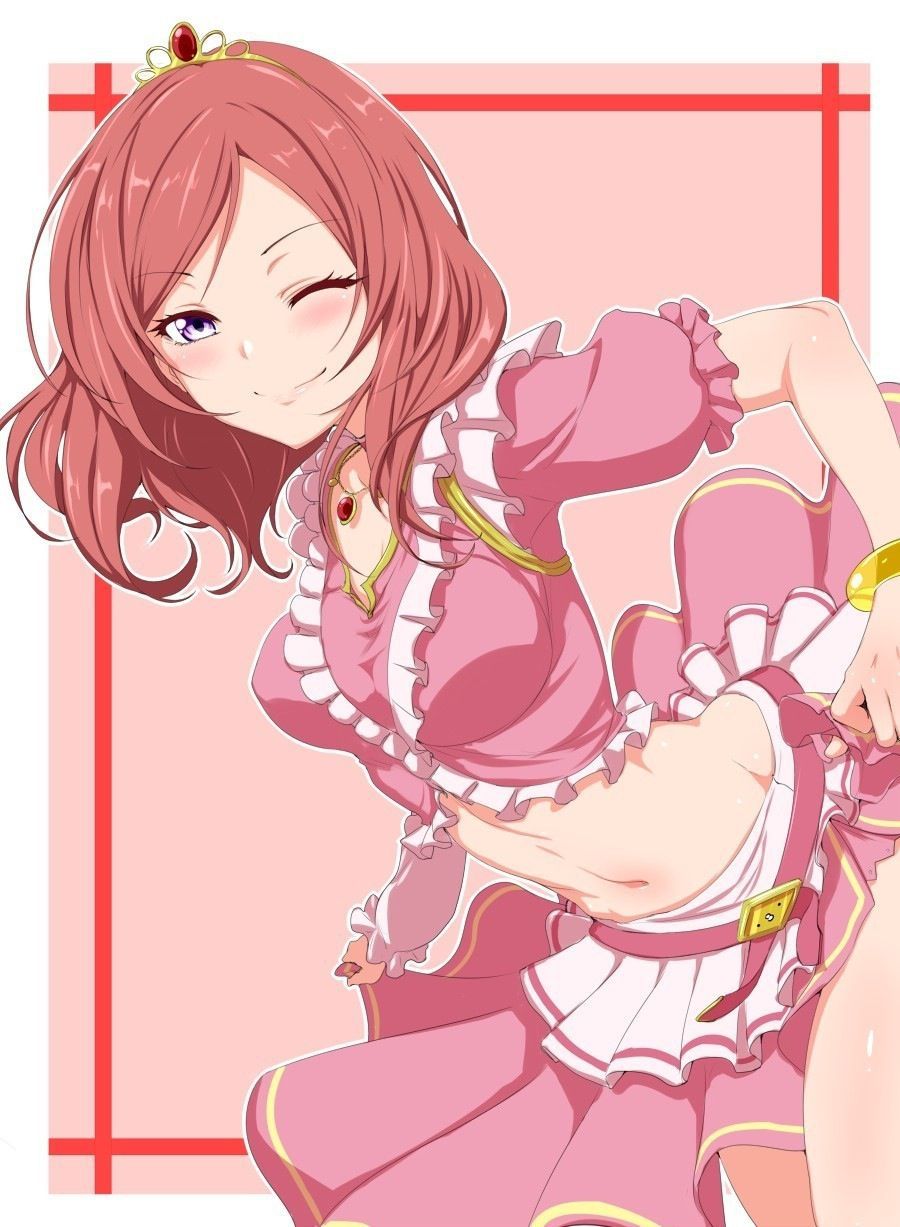 Erotic image I tried to collect the image of cute Maki Nishikino, but it's too erotic ... (Love Live!) ) 1
