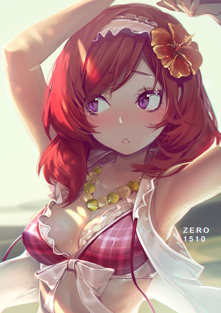 Erotic image I tried to collect the image of cute Maki Nishikino, but it's too erotic ... (Love Live!) ) 22