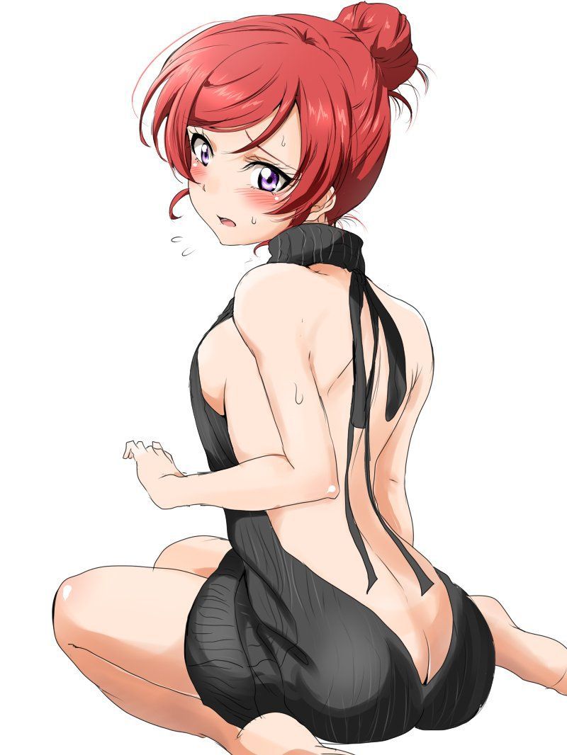 Erotic image I tried to collect the image of cute Maki Nishikino, but it's too erotic ... (Love Live!) ) 4