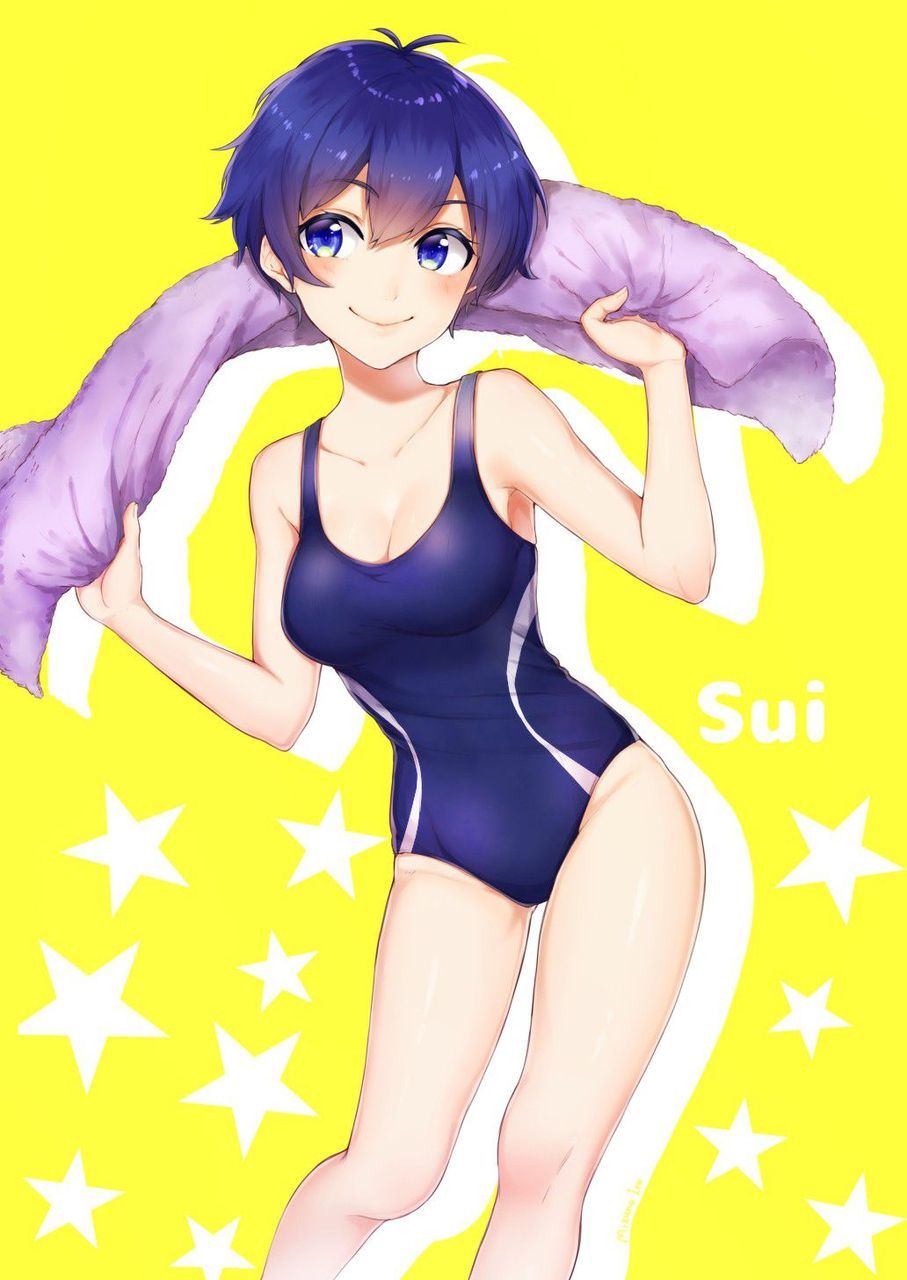 [Swimming swimsuit] beautiful girl image of the swimming swimsuit that a body line comes out just by wearing it Part 23 30