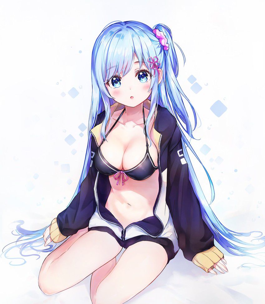 Beautiful girl image in a cute swimsuit normally 13