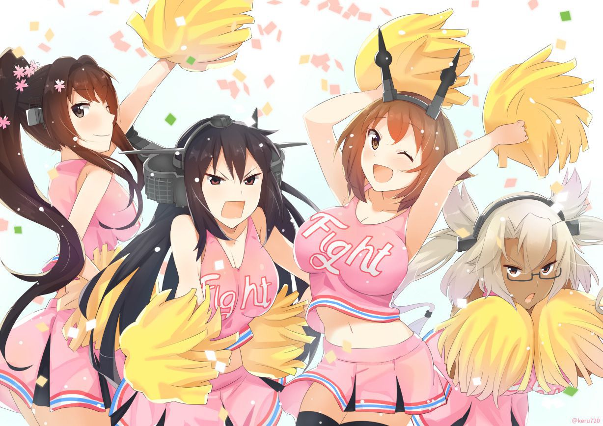 【Cheerleader】Chia girl's image that will make you feel like you are going to do your best Part 10 15