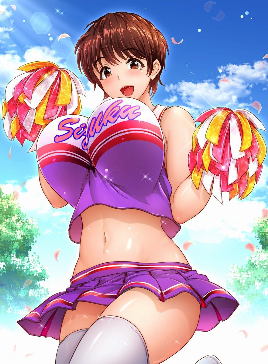 【Cheerleader】Chia girl's image that will make you feel like you are going to do your best Part 10 17