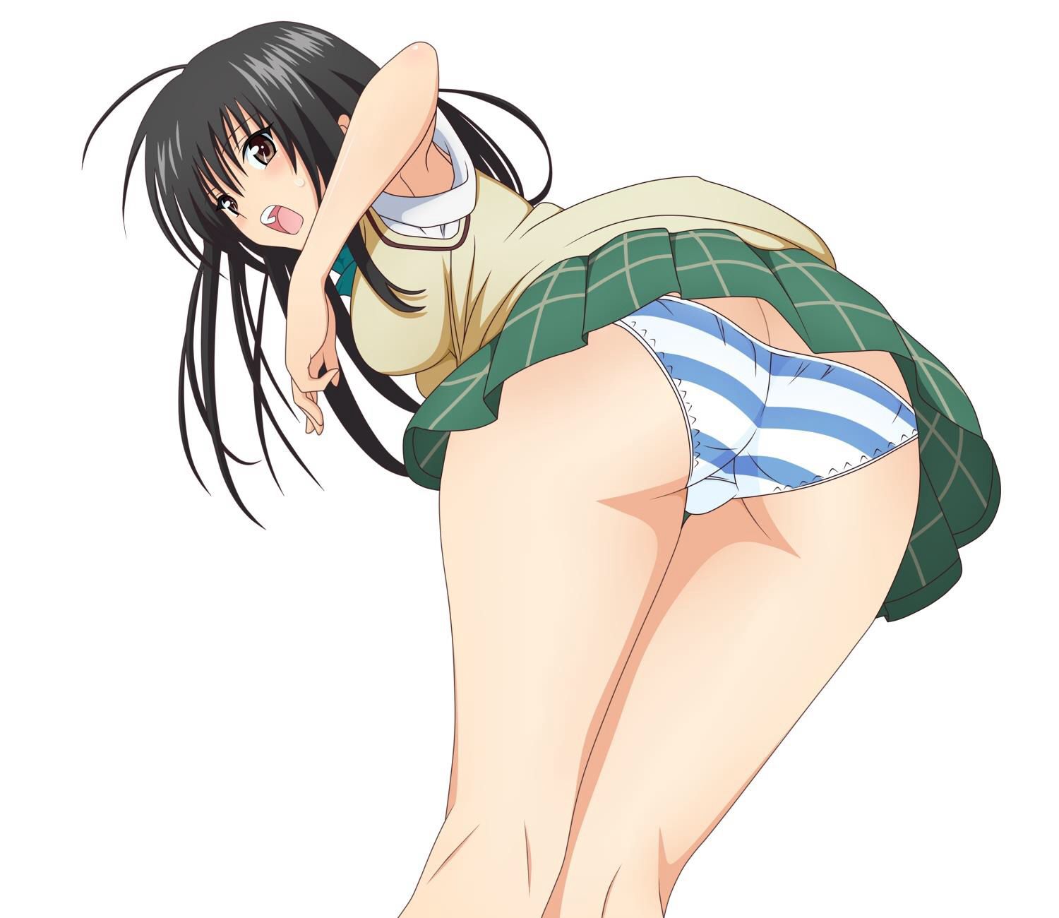 2D beautiful girl erotic image that can not stand thigh fetish 9