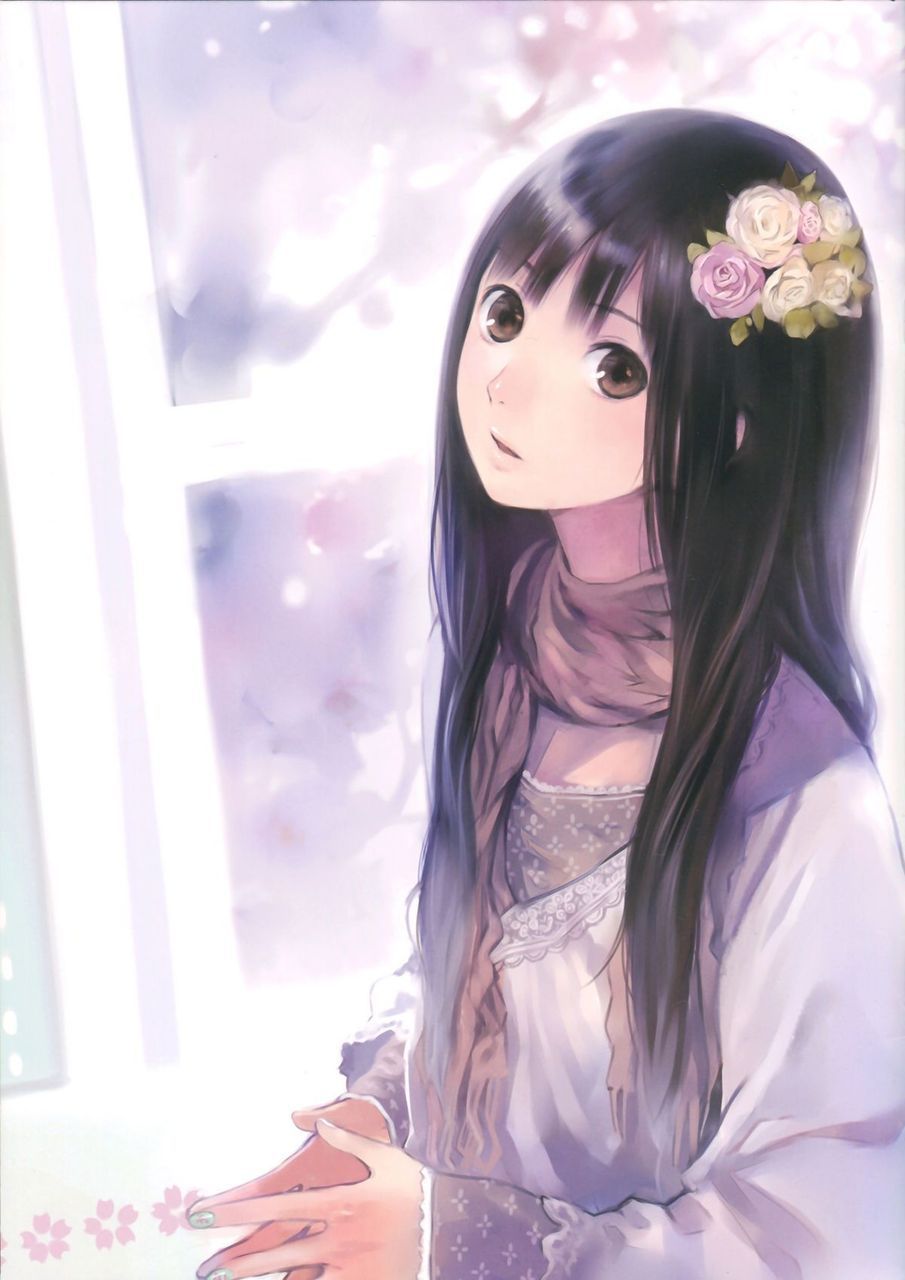 【Black hair】The image of a beautiful girl with black hair that you have Part 10 22