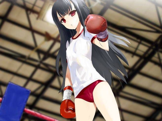 Take an erotic image of boxing! 1