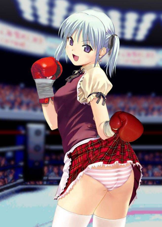 Take an erotic image of boxing! 10