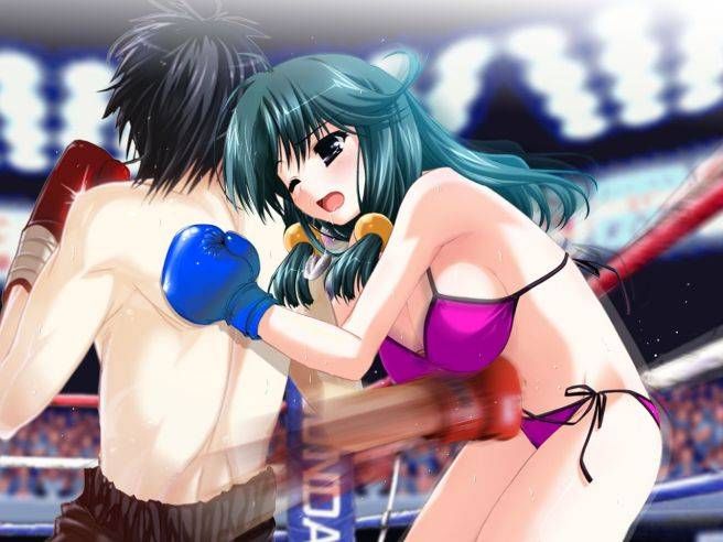 Take an erotic image of boxing! 11