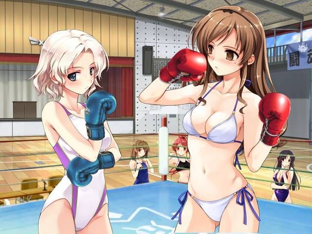 Take an erotic image of boxing! 4