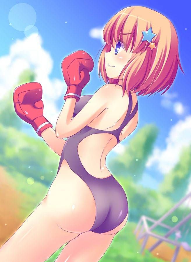 Take an erotic image of boxing! 5