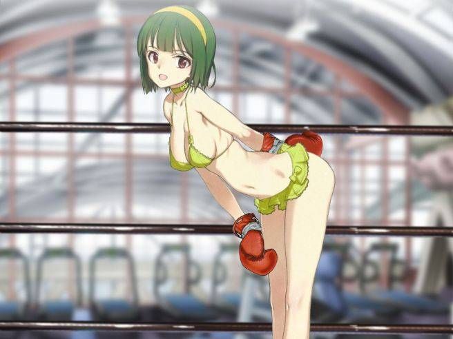 Take an erotic image of boxing! 6