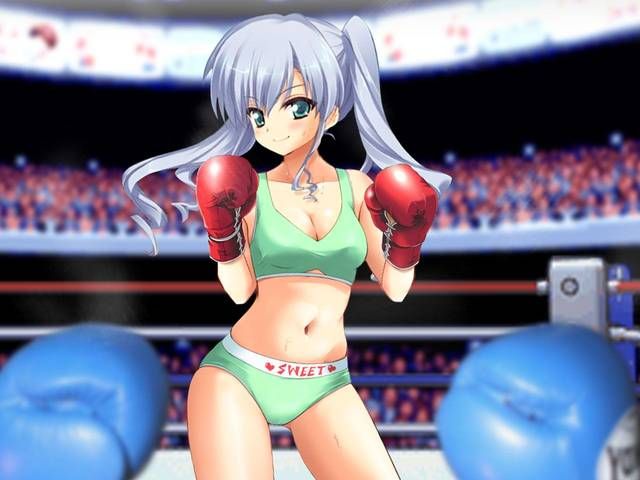 Take an erotic image of boxing! 7