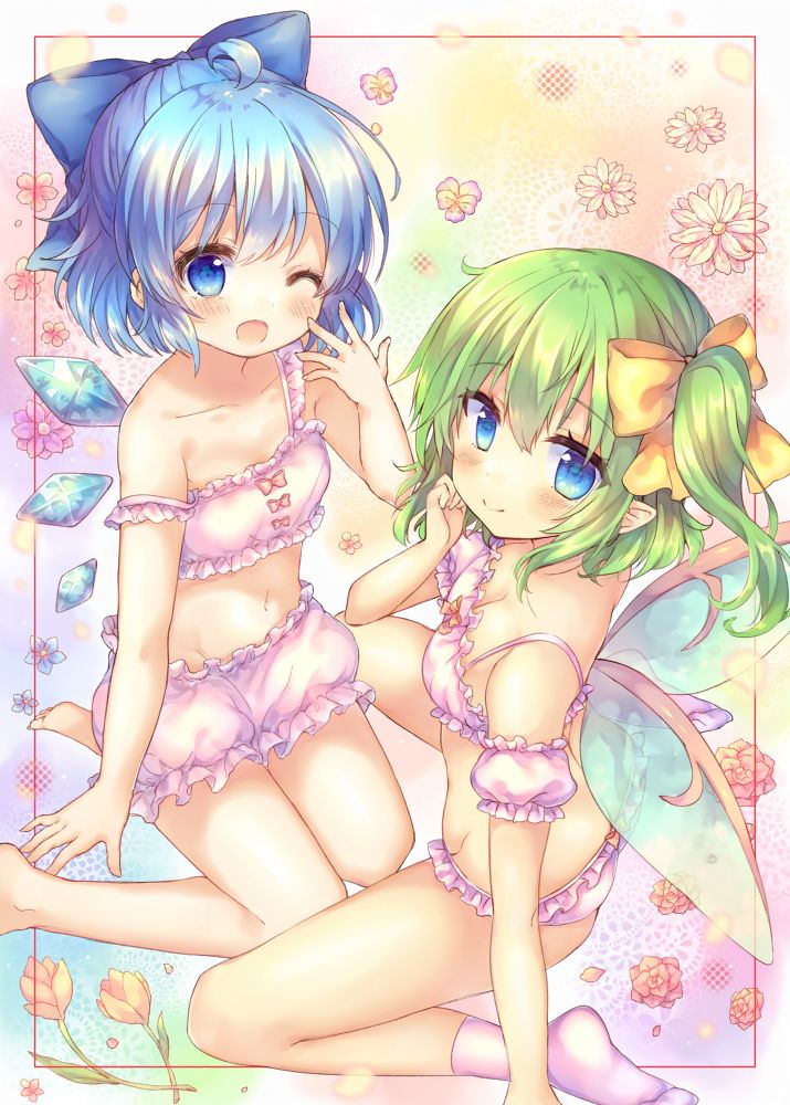 【Secondary】Erotic image of a cute bra attached by a loliko, a child with a junior bra 13