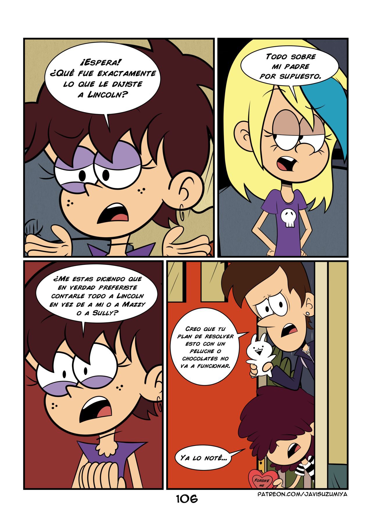 [JaviSuzumiya] It's (Not) Your Fault (The Loud House) [Spanish] [Ongoing] 113