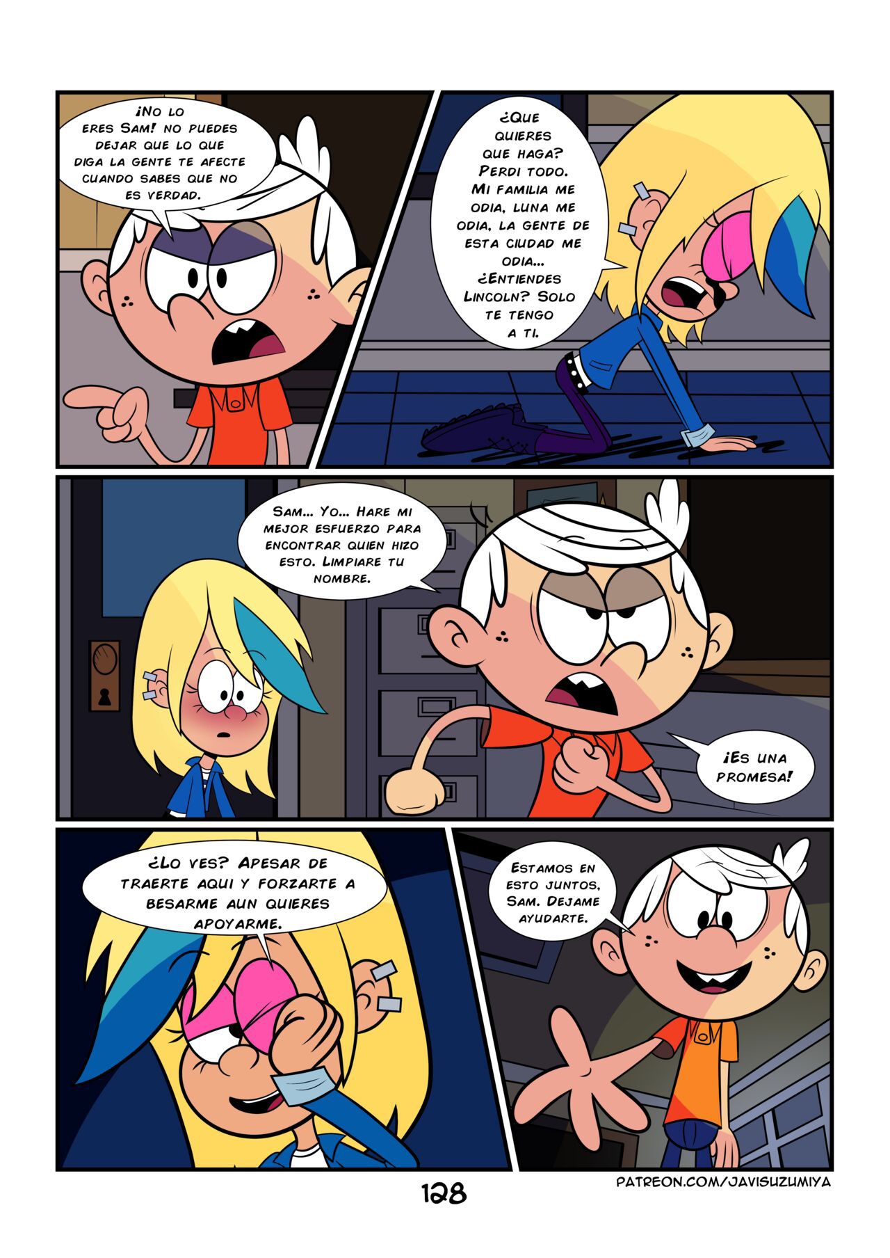 [JaviSuzumiya] It's (Not) Your Fault (The Loud House) [Spanish] [Ongoing] 135