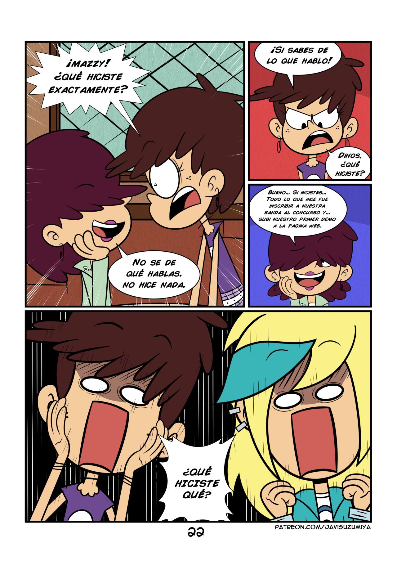 [JaviSuzumiya] It's (Not) Your Fault (The Loud House) [Spanish] [Ongoing] 29