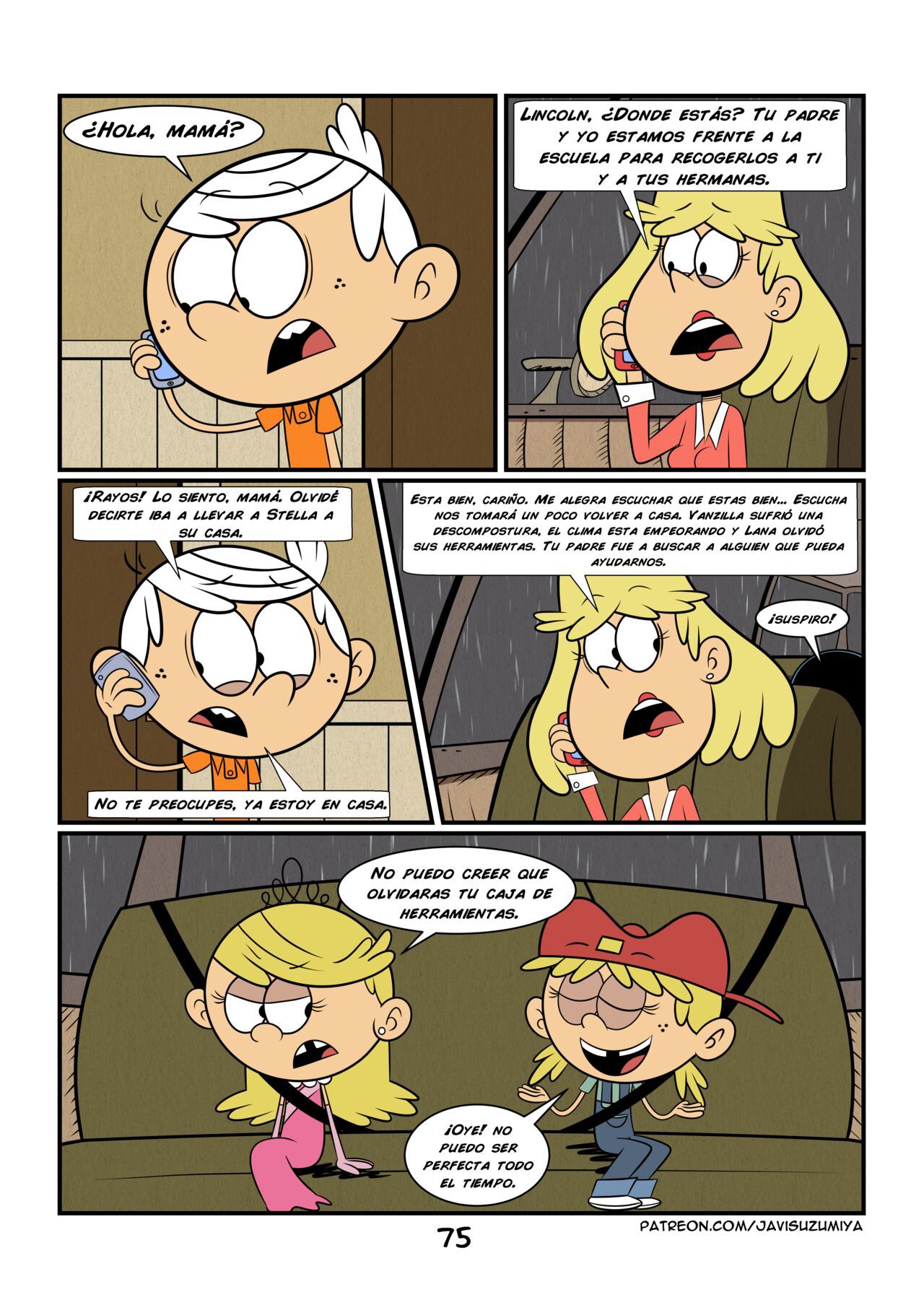 [JaviSuzumiya] It's (Not) Your Fault (The Loud House) [Spanish] [Ongoing] 82