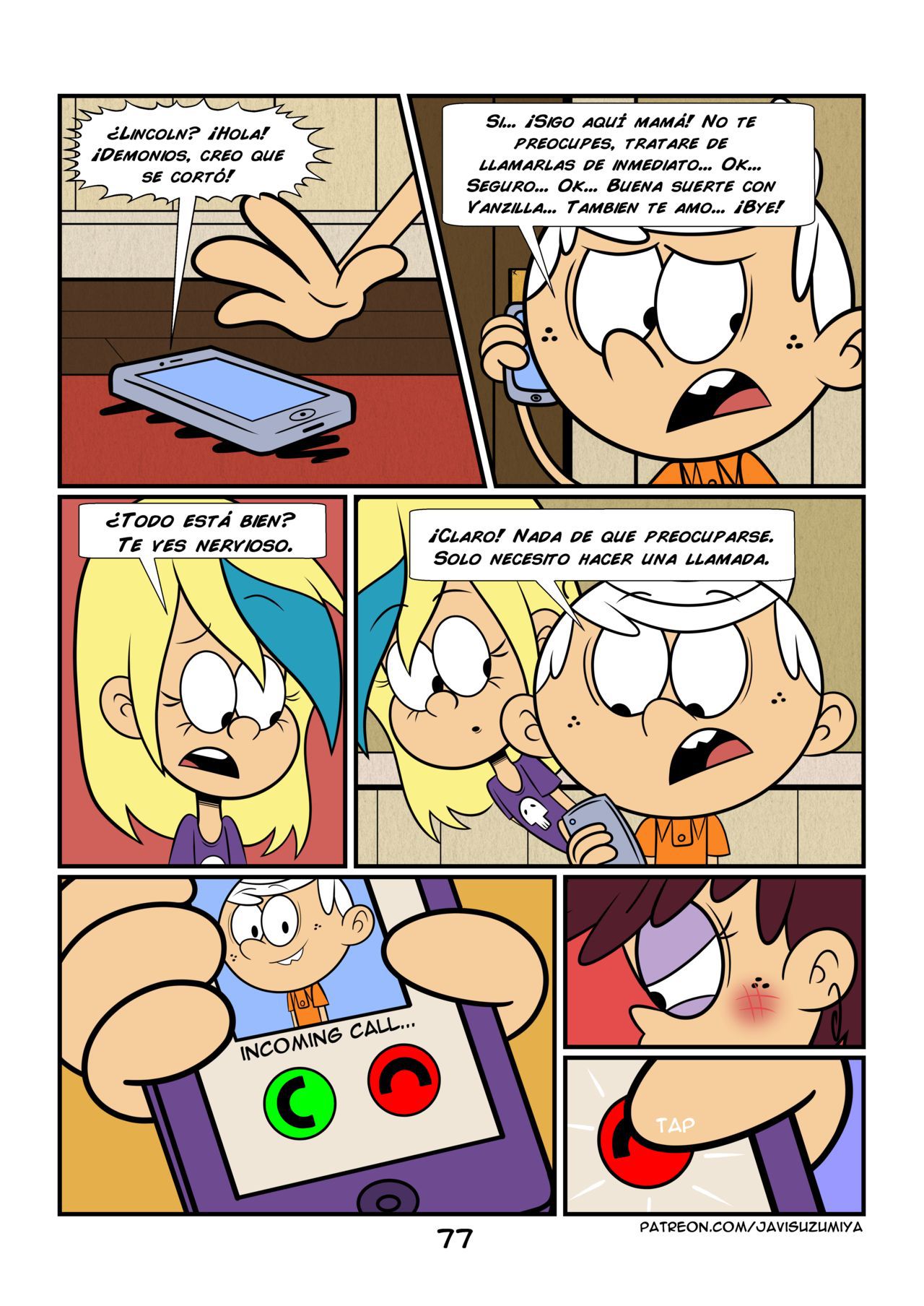 [JaviSuzumiya] It's (Not) Your Fault (The Loud House) [Spanish] [Ongoing] 84