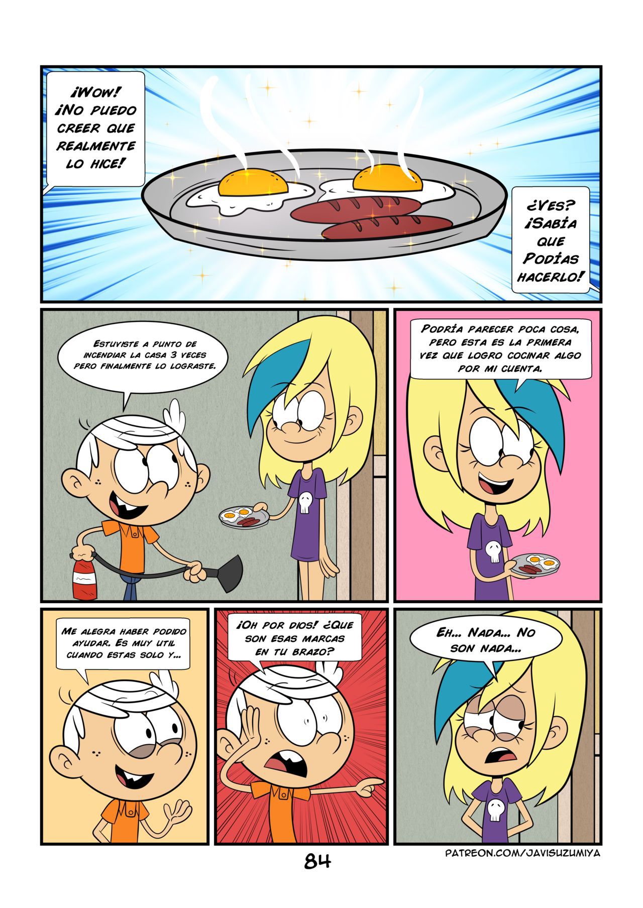 [JaviSuzumiya] It's (Not) Your Fault (The Loud House) [Spanish] [Ongoing] 91