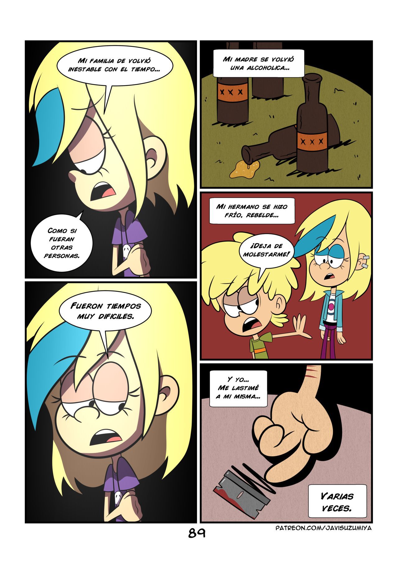 [JaviSuzumiya] It's (Not) Your Fault (The Loud House) [Spanish] [Ongoing] 96