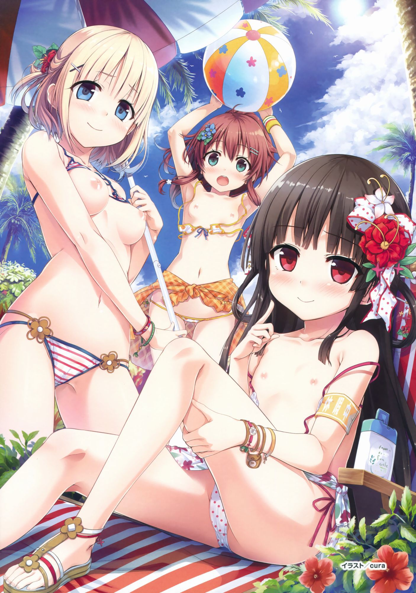 [Secondary Loli] I collected cute erotic images of little loli children. 11