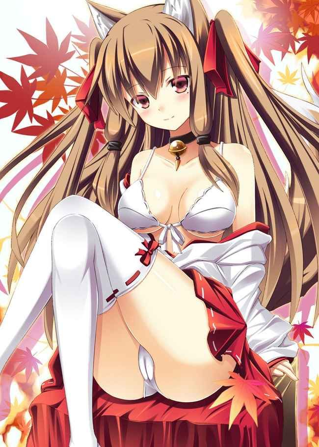 Moe illustration of a shrine maiden 2