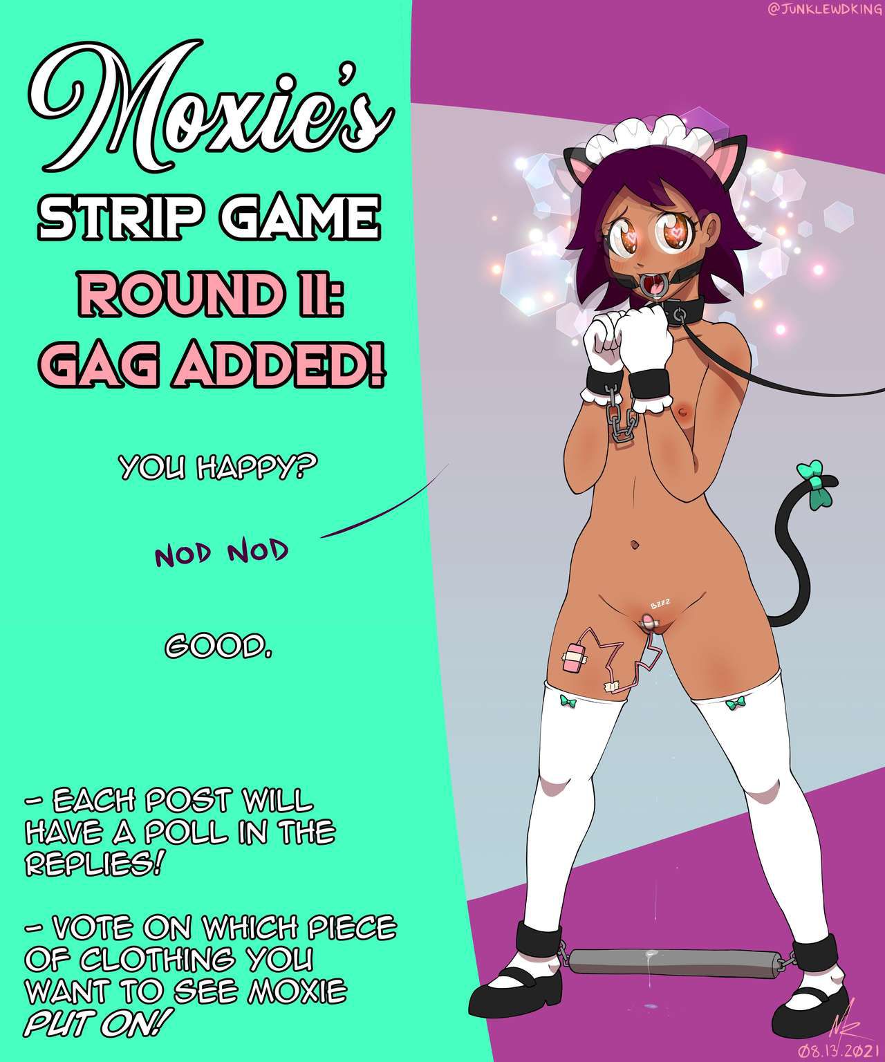 [Junk Lewd King] Moxie's STRIP GAME 12