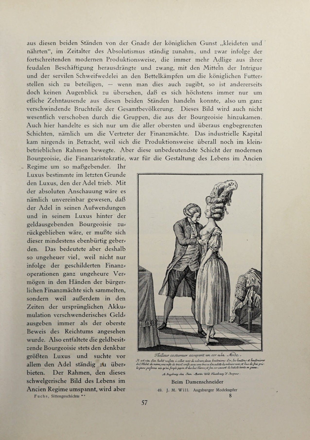 [Eduard Fuchs] Illustrierte Sittengeschichte vom Mittelalter bis zur Gegenwart: Bd. 2. and Ergänzungsband. Die galante Zeit [German] 100