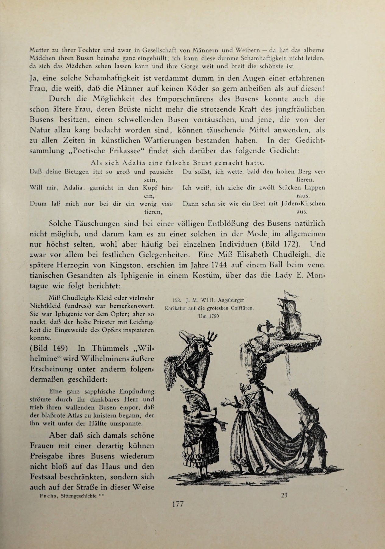 [Eduard Fuchs] Illustrierte Sittengeschichte vom Mittelalter bis zur Gegenwart: Bd. 2. and Ergänzungsband. Die galante Zeit [German] 266