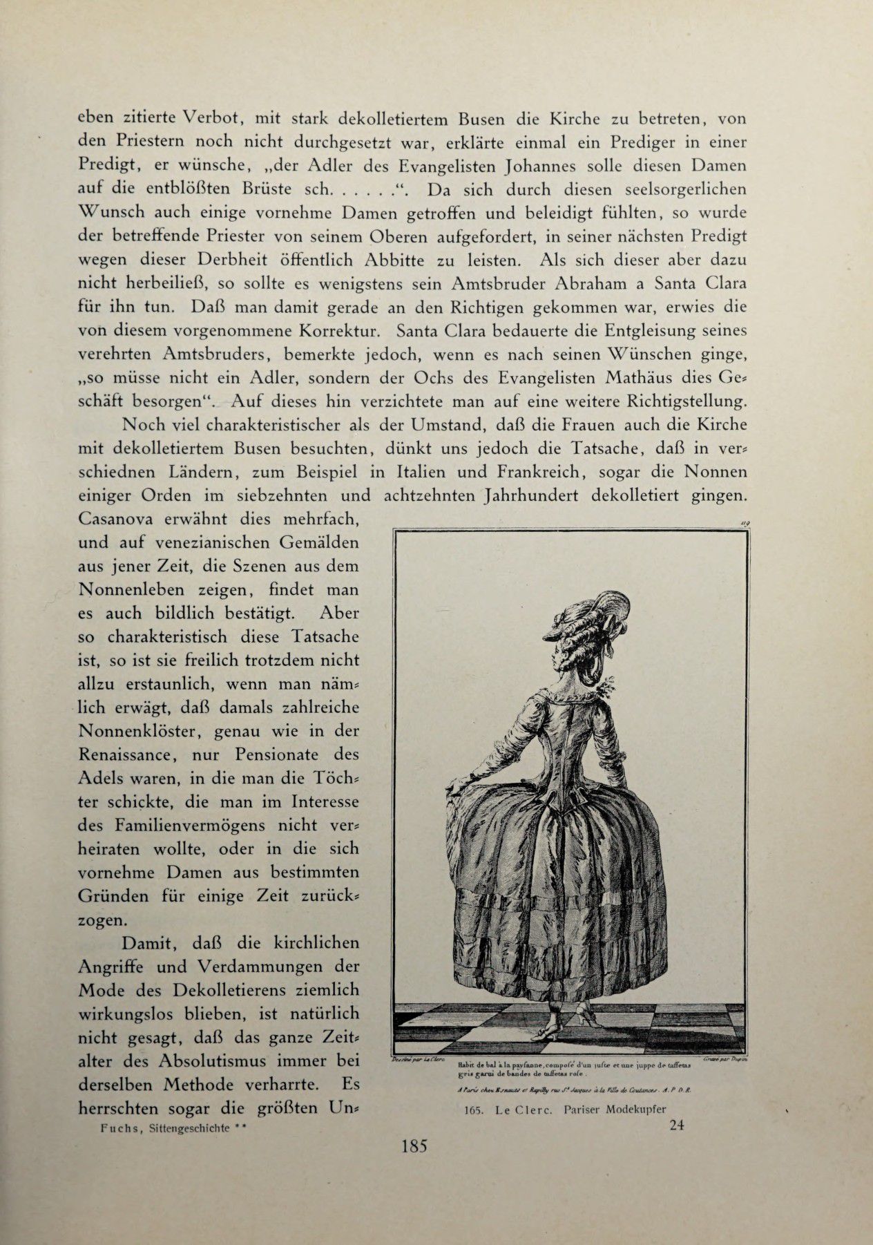 [Eduard Fuchs] Illustrierte Sittengeschichte vom Mittelalter bis zur Gegenwart: Bd. 2. and Ergänzungsband. Die galante Zeit [German] 276