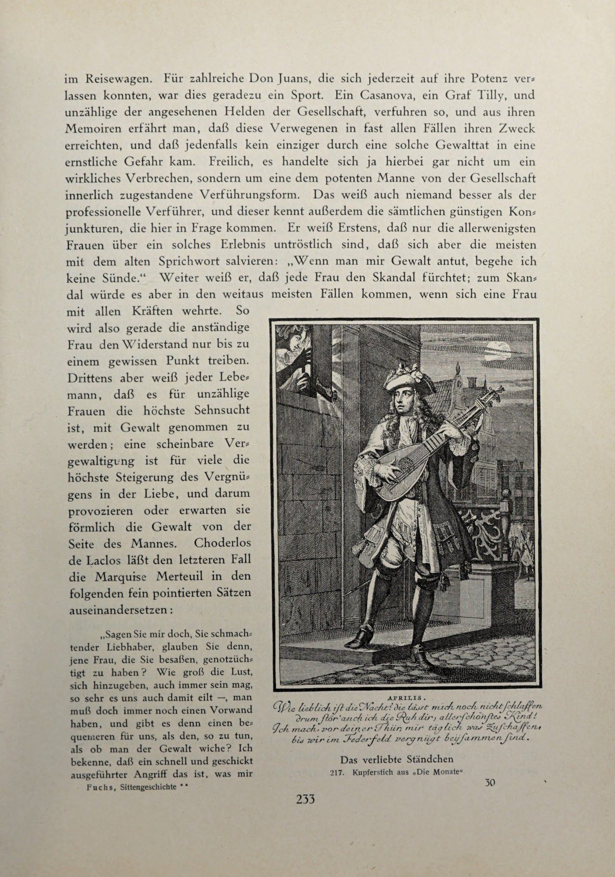 [Eduard Fuchs] Illustrierte Sittengeschichte vom Mittelalter bis zur Gegenwart: Bd. 2. and Ergänzungsband. Die galante Zeit [German] 342
