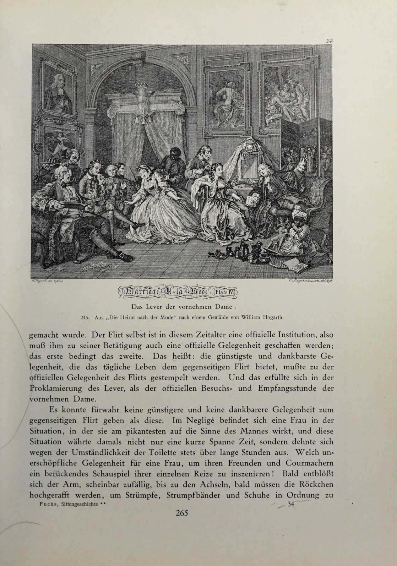 [Eduard Fuchs] Illustrierte Sittengeschichte vom Mittelalter bis zur Gegenwart: Bd. 2. and Ergänzungsband. Die galante Zeit [German] 386