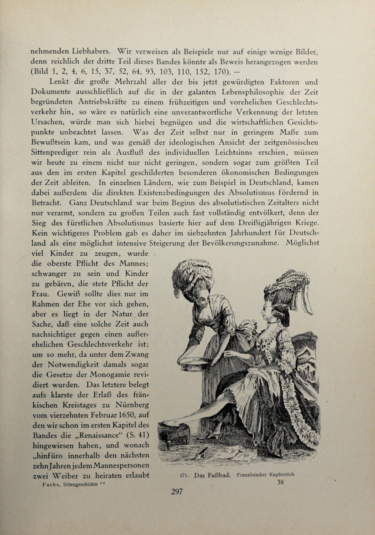 [Eduard Fuchs] Illustrierte Sittengeschichte vom Mittelalter bis zur Gegenwart: Bd. 2. and Ergänzungsband. Die galante Zeit [German] 436