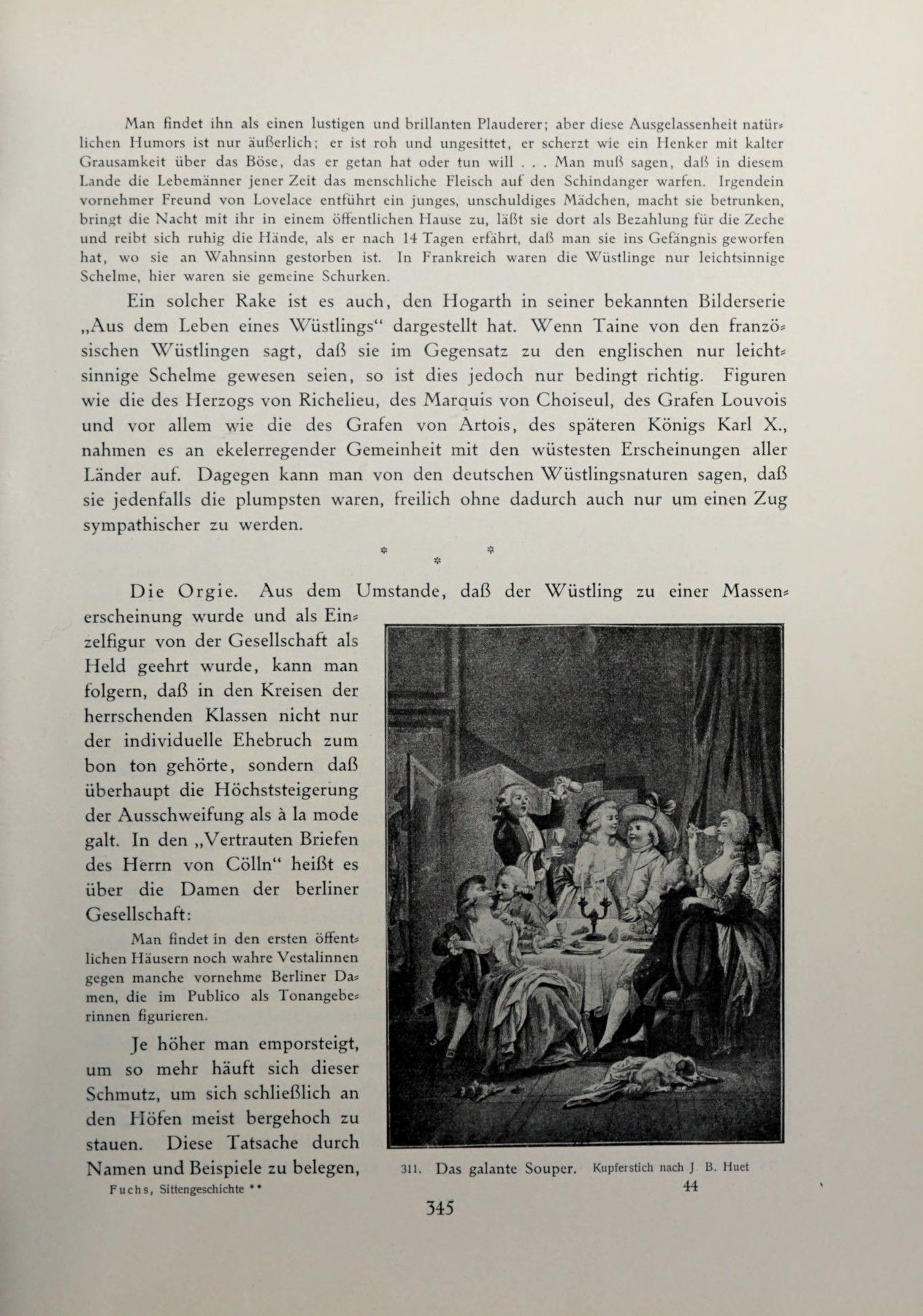 [Eduard Fuchs] Illustrierte Sittengeschichte vom Mittelalter bis zur Gegenwart: Bd. 2. and Ergänzungsband. Die galante Zeit [German] 502