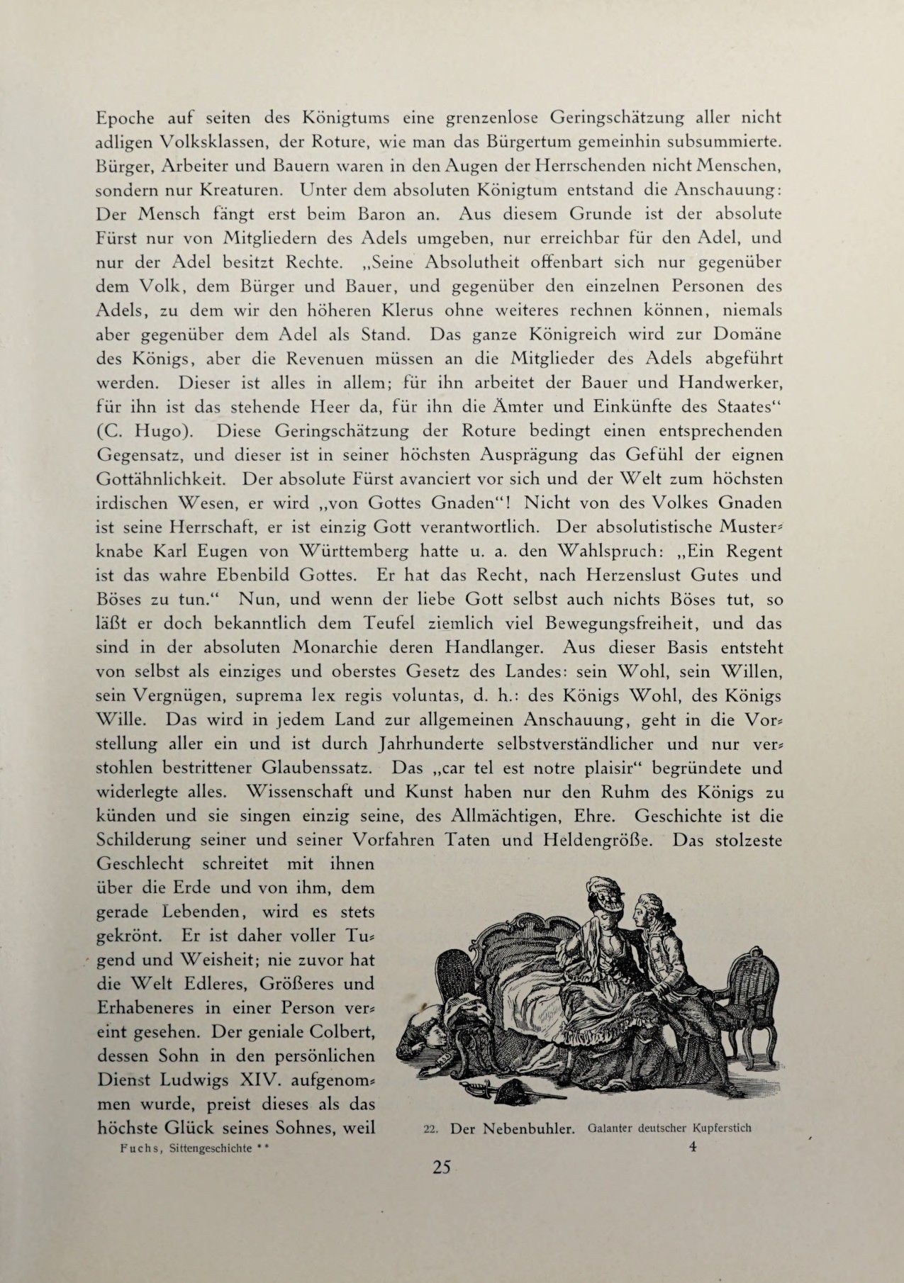 [Eduard Fuchs] Illustrierte Sittengeschichte vom Mittelalter bis zur Gegenwart: Bd. 2. and Ergänzungsband. Die galante Zeit [German] 52