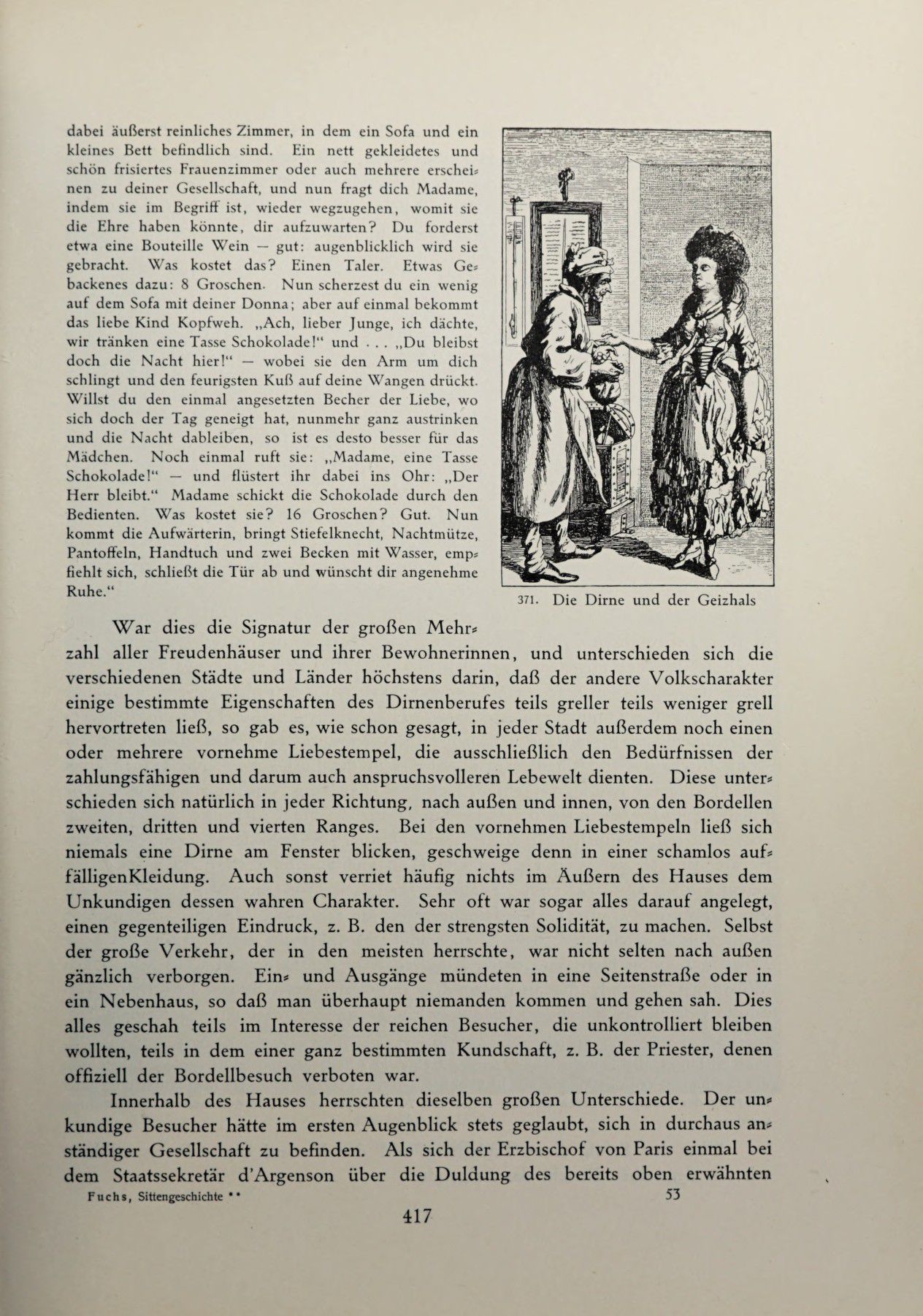 [Eduard Fuchs] Illustrierte Sittengeschichte vom Mittelalter bis zur Gegenwart: Bd. 2. and Ergänzungsband. Die galante Zeit [German] 600
