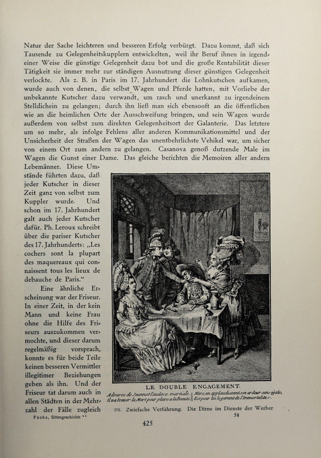 [Eduard Fuchs] Illustrierte Sittengeschichte vom Mittelalter bis zur Gegenwart: Bd. 2. and Ergänzungsband. Die galante Zeit [German] 612