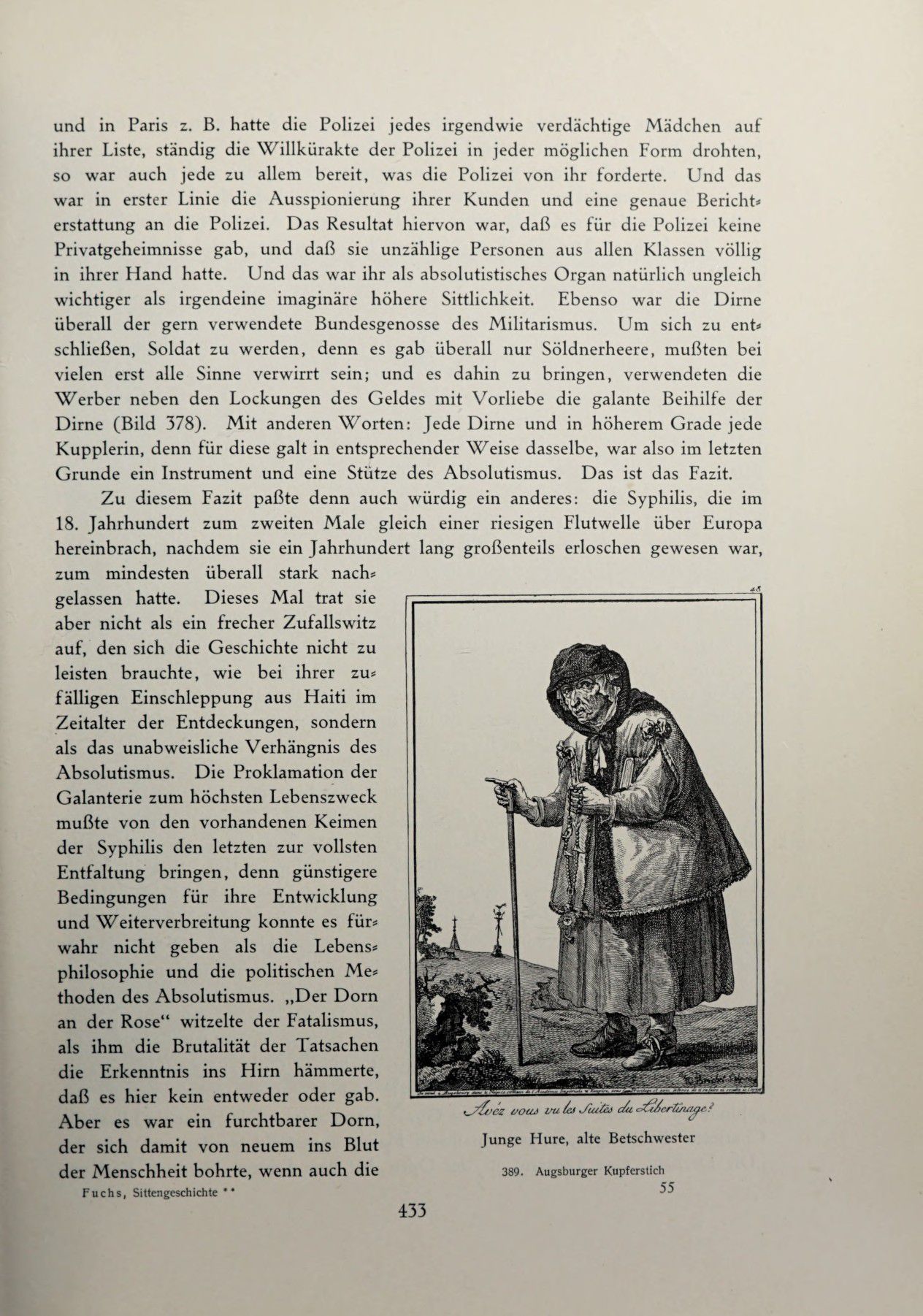 [Eduard Fuchs] Illustrierte Sittengeschichte vom Mittelalter bis zur Gegenwart: Bd. 2. and Ergänzungsband. Die galante Zeit [German] 622