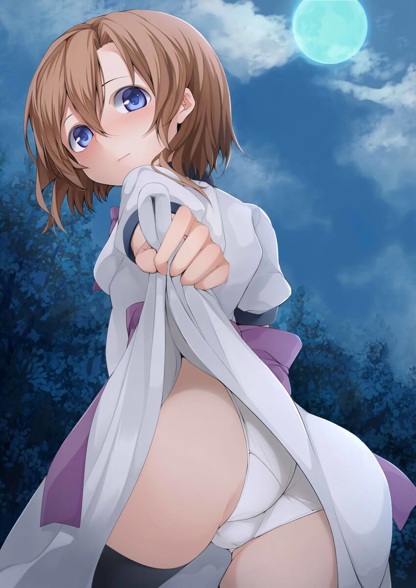 [2D] secondary image of an erotic child who is panchira from behind 30