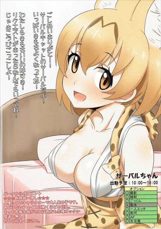 [Secondary erotic] Kemono Friends Serbal Erotic Image Summary [30 sheets] 25