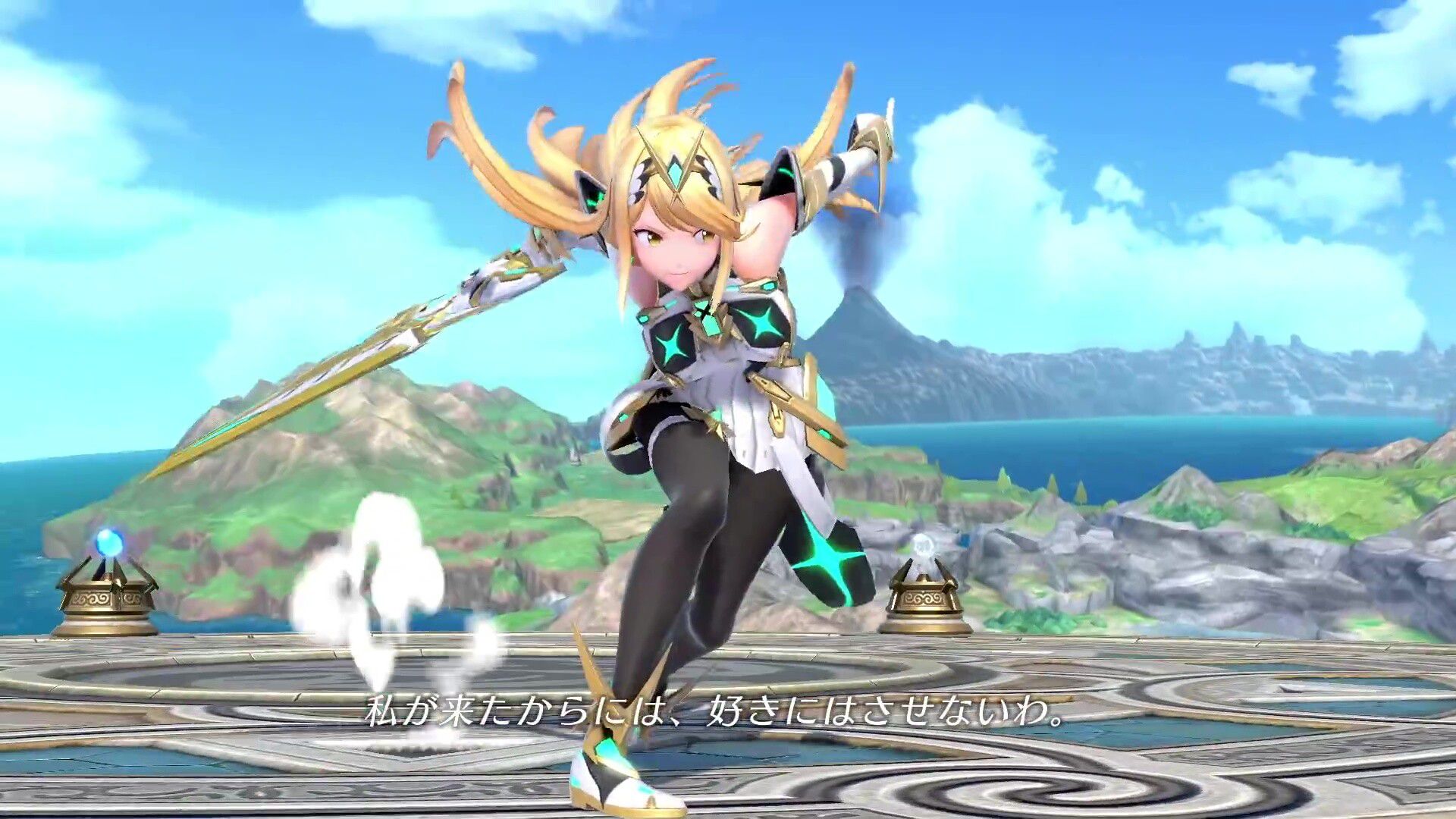 Erotic Homura and Hikari participation of Xenobre 2 in Smash Bros. SPECIAL 21