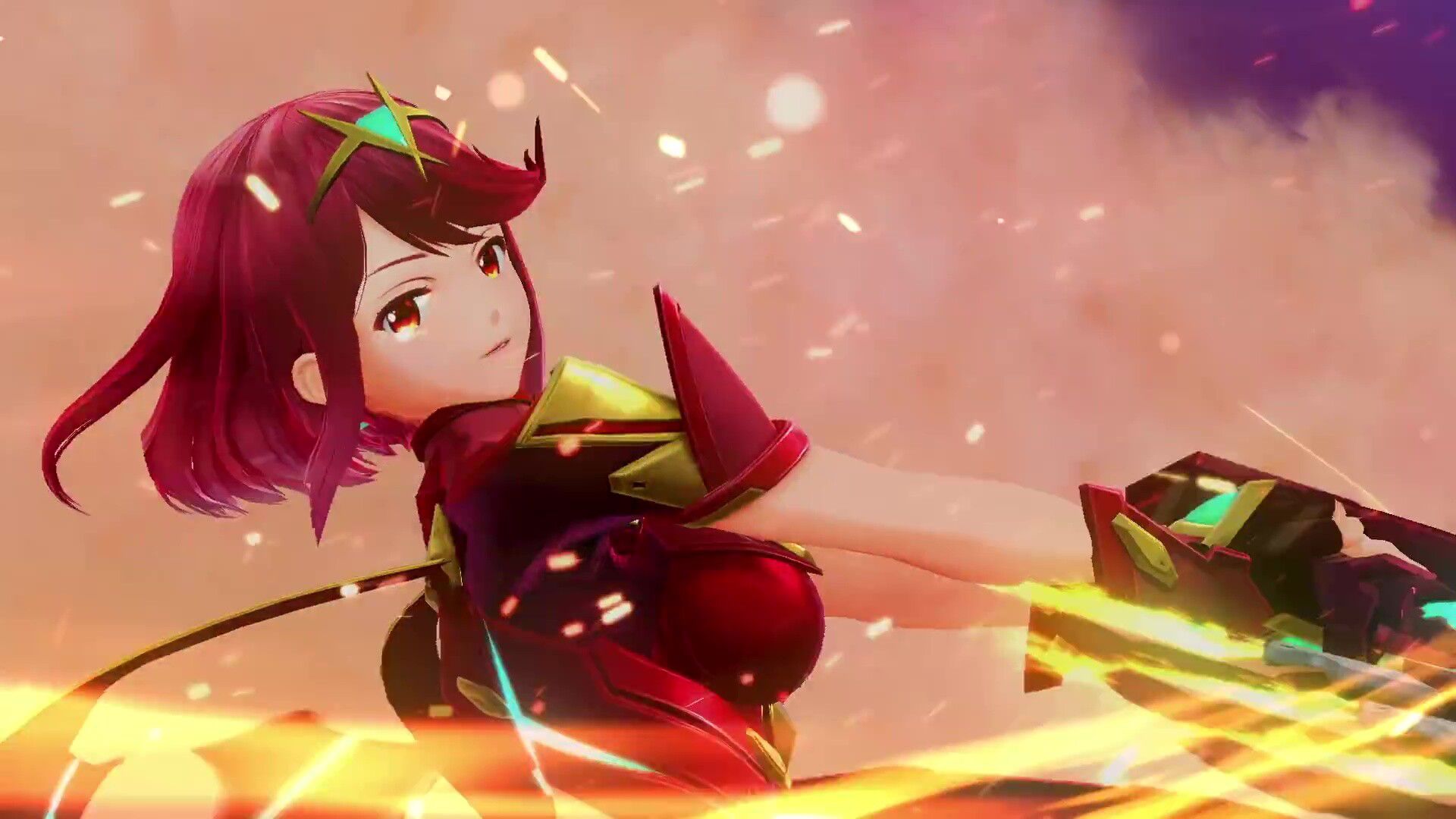 Erotic Homura and Hikari participation of Xenobre 2 in Smash Bros. SPECIAL 3