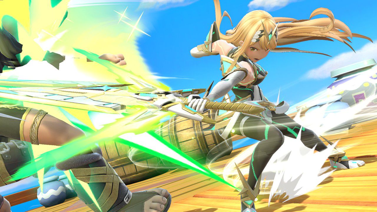 Erotic Homura and Hikari participation of Xenobre 2 in Smash Bros. SPECIAL 33