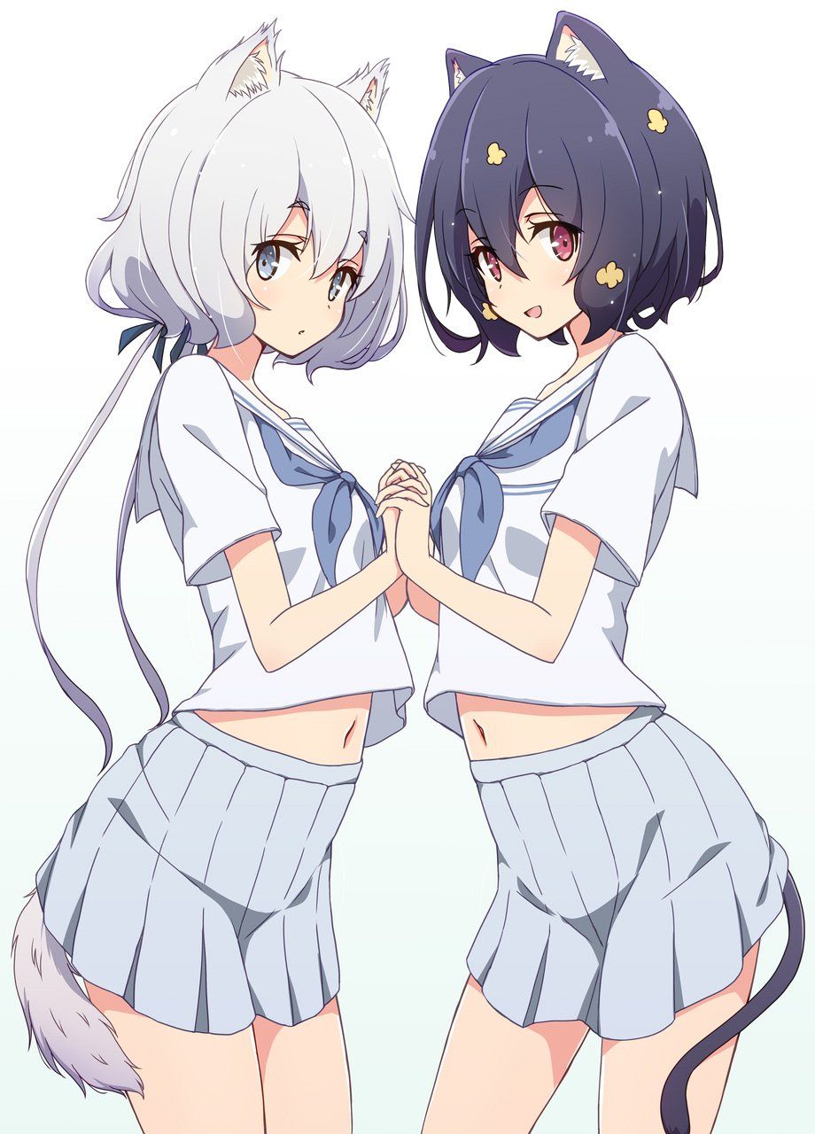 【2D】Erotic cute image of schoolgirl wearing school uniform (blazer sailor) 11