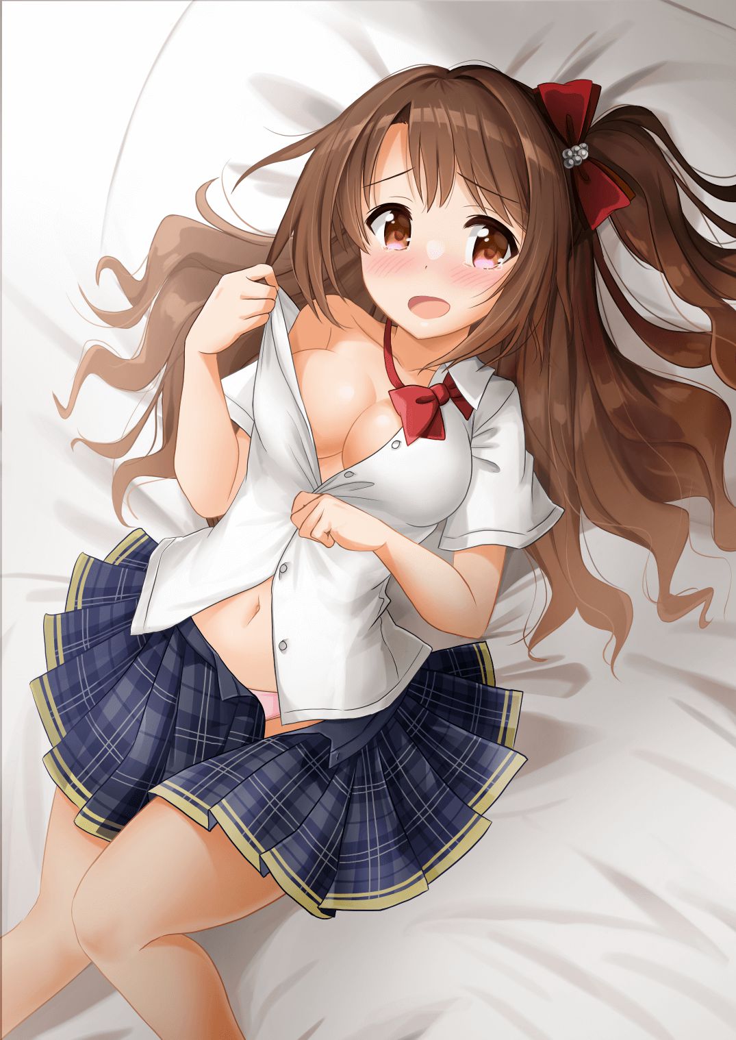 【2D】Erotic cute image of schoolgirl wearing school uniform (blazer sailor) 32
