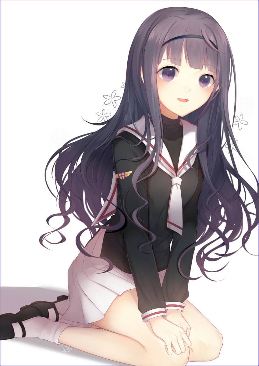 【2D】Erotic cute image of schoolgirl wearing school uniform (blazer sailor) 6