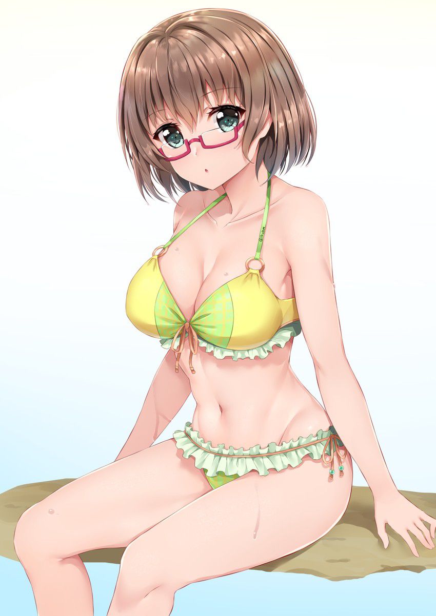 Erotic image of a girl wearing glasses 15