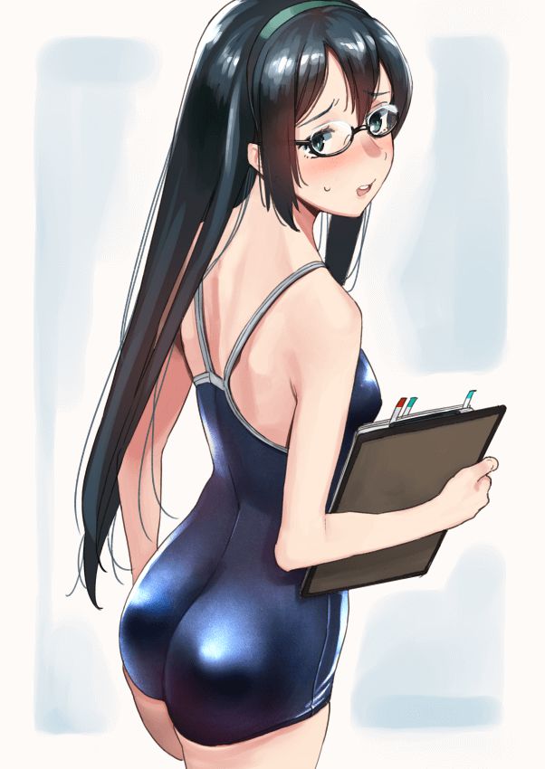 Erotic image of a girl wearing glasses 16