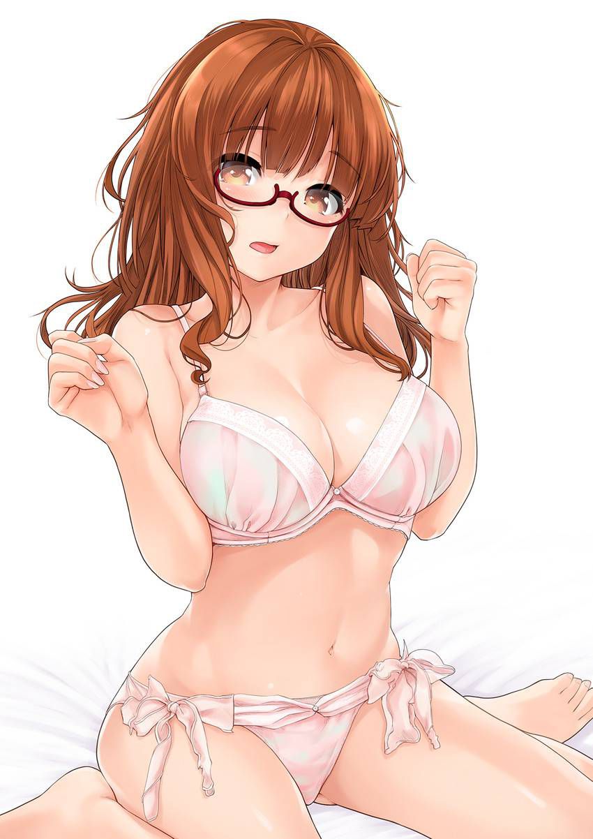 Erotic image of a girl wearing glasses 7