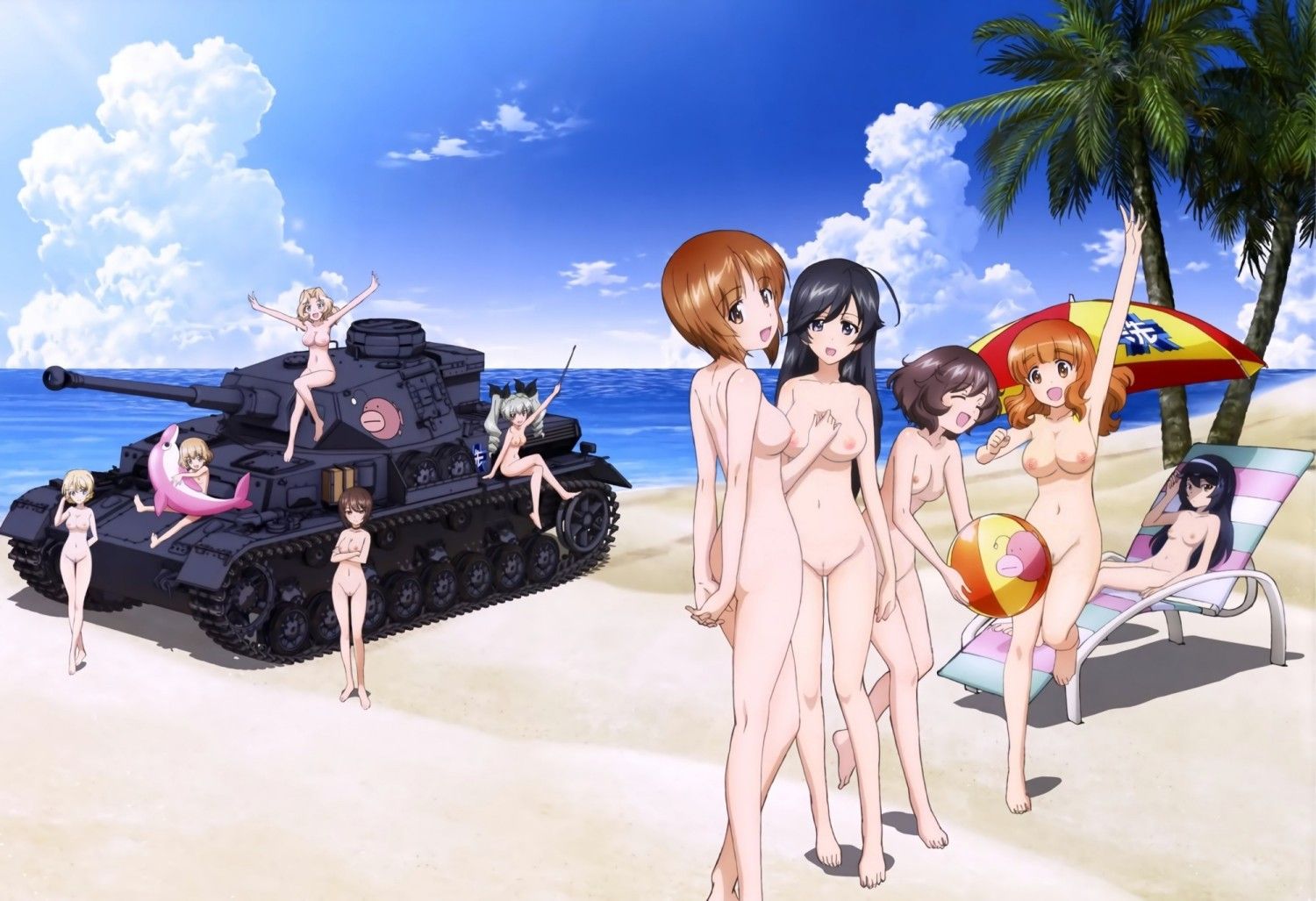 Girls &amp;amp; Panzer Stripping Kora Part 33 7